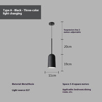 Chandelier Retro Creative Lighting Hanging Line Lamp